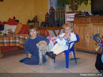 Nos petits enfants à Noël