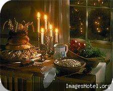 porcelaine,cristaux,cire,guirlandes,sapin