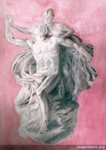 Deux de mes dessins Mercureetpsyche