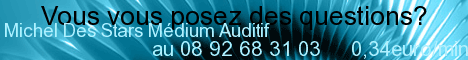 Michel Des Stars m&eacute;dium auditif