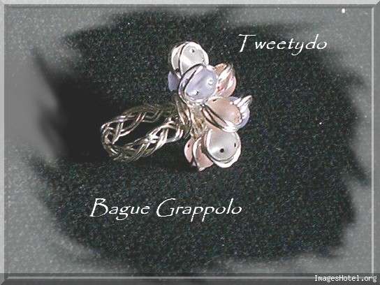 Bague Grappolo Baguegrappoloperlesdisco