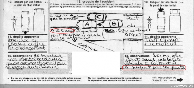 suis je entierement en tort ou partiellement ???  Défense de l'usager